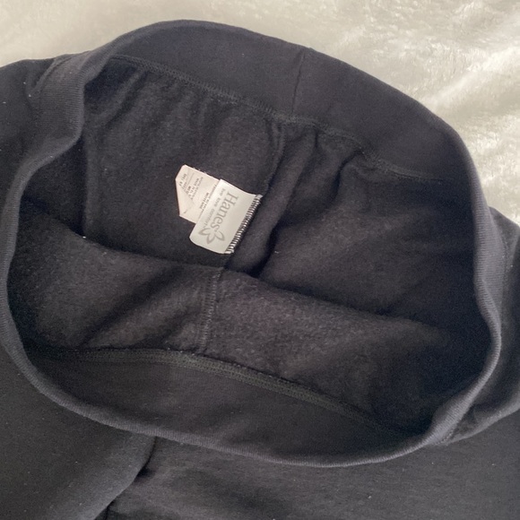 Hanes black fleece pants - Picture 8 of 15